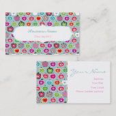 名クール刺を貼る 名刺 (正面/裏面)