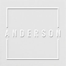 名シンプルのエンボス