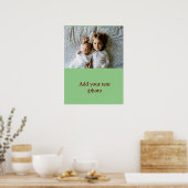 名シンプルミニマル前の文字カラフルの追加 ポスター (キッチン)