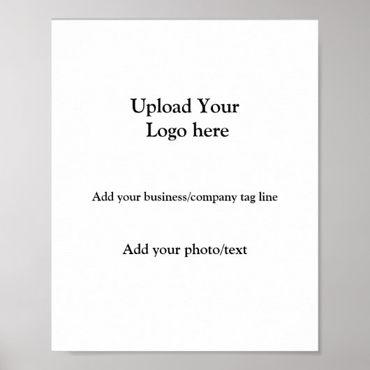 名シンプルミニマル前の文字カラフルの追加 ポスター (正面)