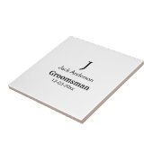 名シンプルミニマル前groomsmanの追カスタム加 タイル (側面)