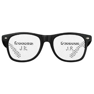 名シンプルミニマル前groomsmanの追カスタム加 レトロサングラス