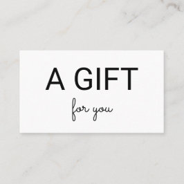 名シンプル前のアドレスの追加文字のロゴ 割引カード