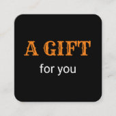 名シンプル前のアドレスの追加文字のロゴdis コーリングカード (正面)