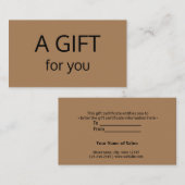 名シンプル前のアドレスの追加文字のロゴdis コーリングカード (正面/裏面)