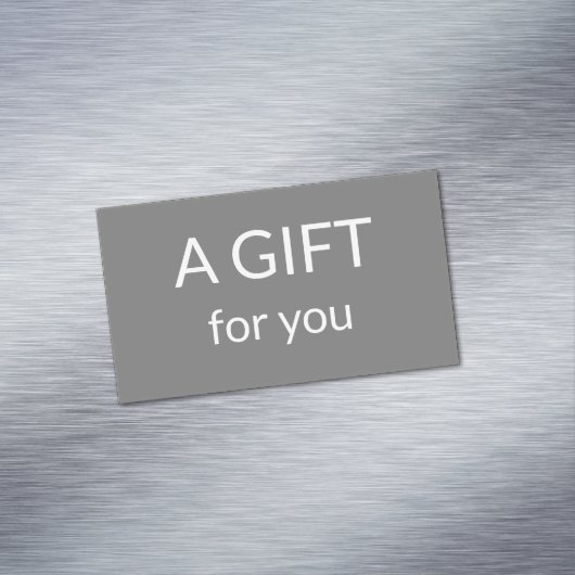 名シンプル前のアドレスの追加文字のロゴdis マグネット名刺 (インサイチュ)