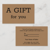 名シンプル前のアドレスの追加文字のロゴdis 名刺 (正面/裏面)