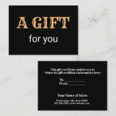 名シンプル前のアドレスの追加文字のロゴdis 名刺 (正面/裏面)