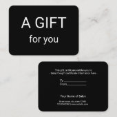 名シンプル前のアドレスの追加文字のロゴdis 名刺 (正面/裏面)