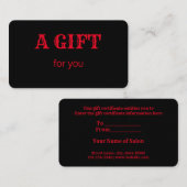 名シンプル前のアドレスの追加文字のロゴdis 名刺 (正面/裏面)