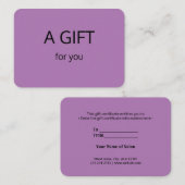 名シンプル前のアドレスの追加文字のロゴdis 名刺 (正面/裏面)