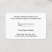 名シンプル前のアドレスの追加文字のロゴdis 名刺 (裏面)