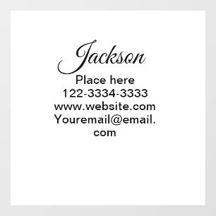 名シンプル前の追加ミニマル文字プレイス市内電話 ウィンドウサイン