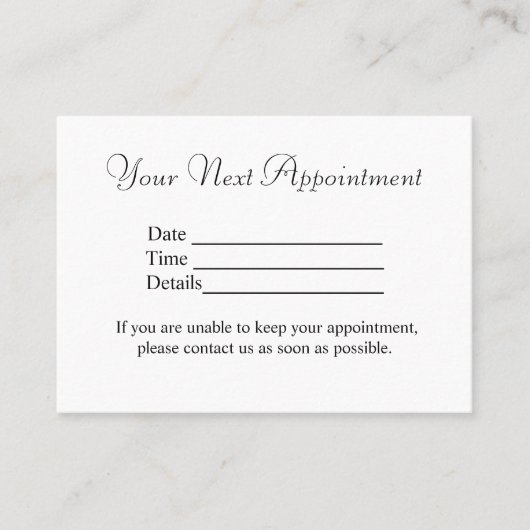 名シンプル前の追加文字写真の指定 予約カード (正面)