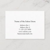 名シンプル前の追加文字写真の指定 予約カード (裏面)