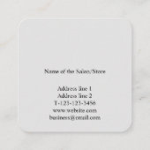 名シンプル前の追加文字写真の指定 予約カード (裏面)