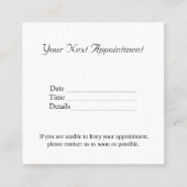 名シンプル前の追加文字写真の指定 予約カード (正面)