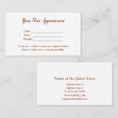 名シンプル前の追加文字写真の指定 予約カード (正面/裏面)