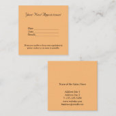 名シンプル前の追加文字写真の指定 予約カード (正面/裏面)