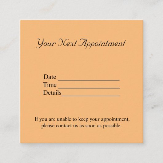 名シンプル前の追加文字写真の指定 予約カード (正面)