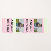 名シンプル前をミニマル追加します。 ヨガマット (正面(横))