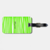 名シンプル前を付ミニマルけてください。 ラゲッジタグ (裏面横)