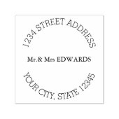 名シンプル前 セルフインキングスタンプ (デザイン)