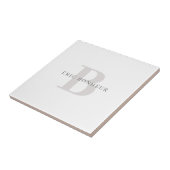 名スタイリッシュモダン前とモノグラム タイル (側面)