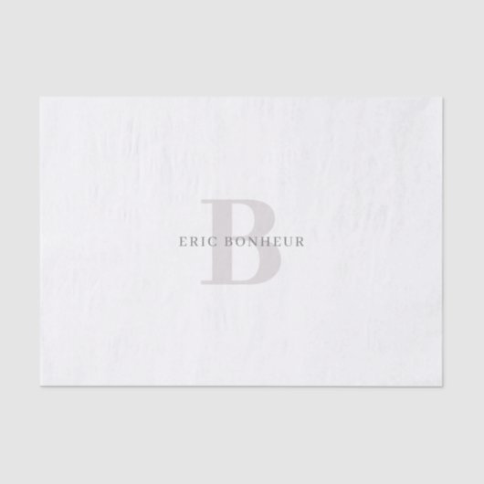 名スタイリッシュモダン前とモノグラム 薄葉紙 (正面)