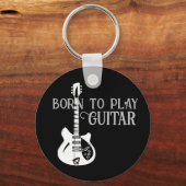 名パーソナライズされたモダンミニマル前 キーホルダー (正面)