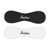 名パーソナライズされた前が白黒の野球 野球ボール (パネル)