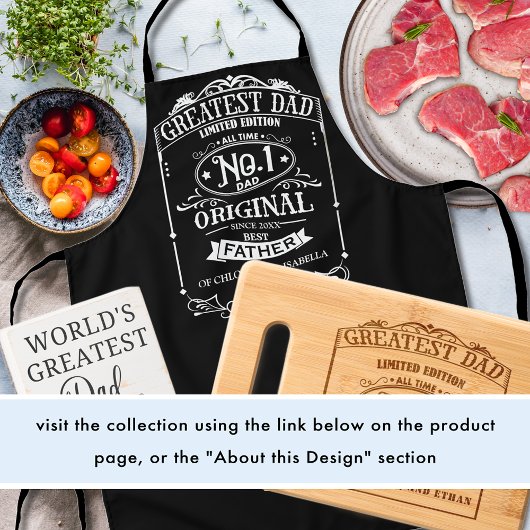 名パーソナライズされた前と共に素晴らしパパ Tシャツ