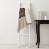 名パーソナライズされた前カウボーイガンズウェスタンランチサイン シェルパブランケット (インサイチュ)