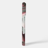名パーソナライズされた前カスタム文字紙ハート Case-Mate iPhoneケース (裏面 / 右)
