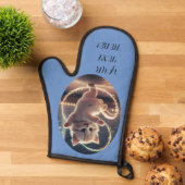 名パーソナライズされた前キッチンギフト踊り子天 鍋つかみ (トップダウン)