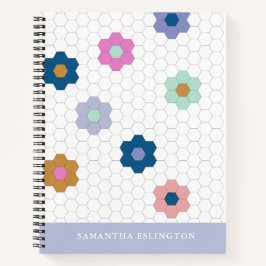 名パーソナライズされた前キルターギフトヴィンテージフローラかわいい ノートブック