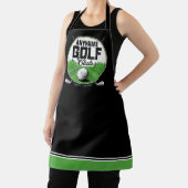 名パーソナライズされた前ゴルフクラブプレーヤー エプロン (インサイチュ)