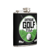 名パーソナライズされた前ゴルフクラブプレーヤー フラスク (右)