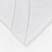 名パーソナライズされた前フリースブランケット フリースブランケット (角)