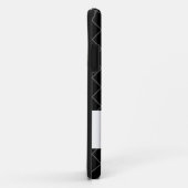 名パーソナライズされた前ベビーカエル黒十字架 Case-Mate iPhoneケース (裏面/右)