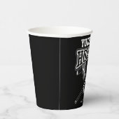 名パーソナライズされた前ホッケープレイヤースティックパックチーム 紙コップ (右)