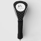 名パーソナライズされた前ミニマル医師の卒業 ゴルフヘッドカバー (正面)