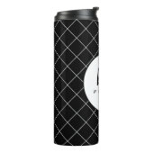 名パーソナライズされた前ミニマル医師の卒業 タンブラー (回転左)