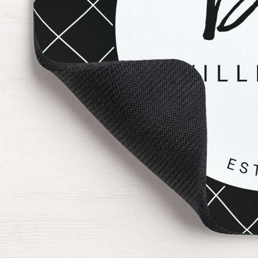 名パーソナライズされた前ミニマル医師の卒業 マウスパッド (コーナー)