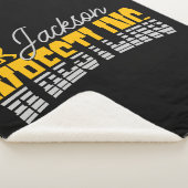 名パーソナライズされた前レスリングスクールチームレスラー シェルパブランケット (3/4)