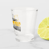 名パーソナライズされた前レスリングスクールチームレスラー ショットグラス (右)