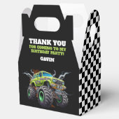 名パーソナライズされた前レトロモンスタートラック フェイバーボックス (オープン)