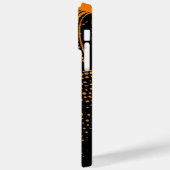 名パーソナライズされた前ヴィンテージバスケットボールプリント Case-Mate iPhoneケース (裏面 / 左)