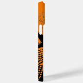 名パーソナライズされた前ヴィンテージバスケットボールプリント Case-Mate iPhoneケース (裏面 / 右)