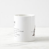 名パーソナライズされた前定義コーヒーマグ コーヒーマグカップ (中央)